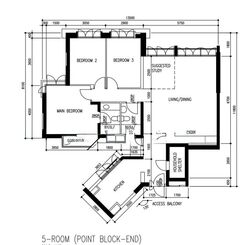 Blk 3C Kallang Heights (Kallang/Whampoa), HDB 5 Rooms #571190891